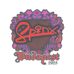 Sticker | Spinx | Budapest 2025