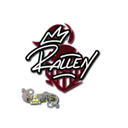 Sticker | rallen (Glitter) | Paris 2023