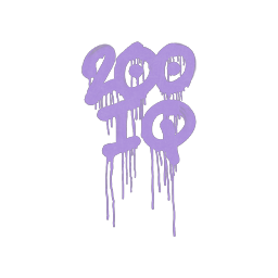 Graffiti | 200 IQ (brutalny fiolet)