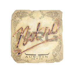 Sticker | nitr0 | Austin 2025