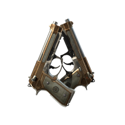 StatTrak™ Dual Berettas | Cartel (Battle-Scarred)