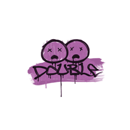 Graffiti | Double (Bazooka Pink)