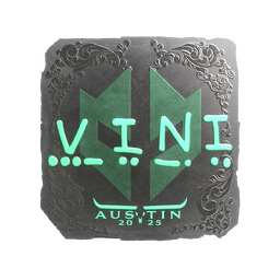 Sticker | VINI (Foil) | Austin 2025