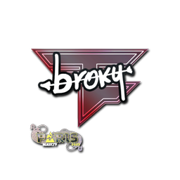 Sticker | broky | Paris 2023