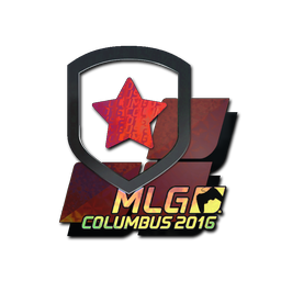 Naklejka | Gambit Gaming (holograficzna) | MLG Columbus 2016