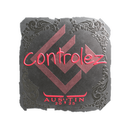 Sticker | controlez (Foil) | Austin 2025