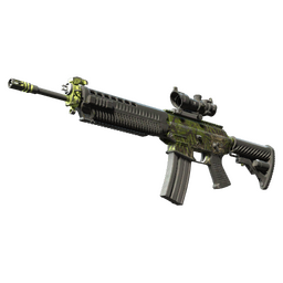 Souvenir SG 553 | Lush Ruins (Battle-Scarred)