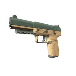 Souvenir Five-SeveN | Contractor (Well-Worn)