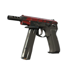 CZ75-Auto | Szkarłatna sieć (po ciężkich walkach)