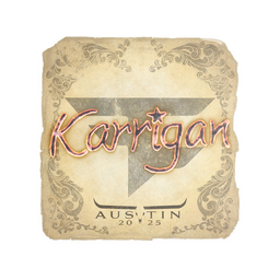 Sticker | karrigan | Austin 2025