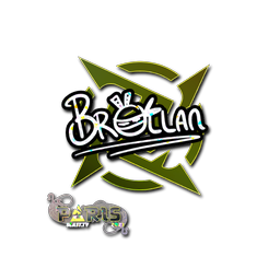 Sticker | Brollan (Glitter) | Paris 2023