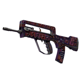 FAMAS | Rapid Eye Movement (Battle-Scarred)