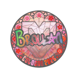 Naklejka | Brollan (holograficzna) | Kolonia 2026