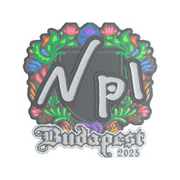 Sticker | npl (Embroidered) | Budapest 2025