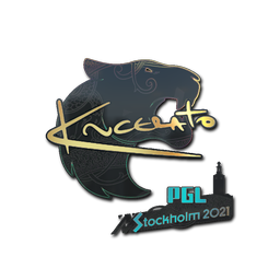 Naklejka | KSCERATO (holograficzna) | Sztokholm 2021