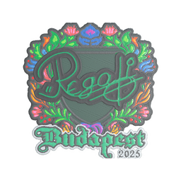 Sticker | regali (Embroidered) | Budapest 2025