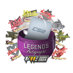 Pojemnik z autografem | Legendy | Perfect World Shanghai 2024