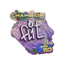 Sticker | FL1T (Champion) | Rio 2022