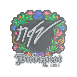 Sticker | NQZ (Embroidered) | Budapest 2025