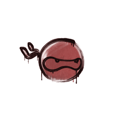 Sealed Graffiti | Ninja (Blood Red)