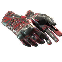 ★ Moto Gloves | Blood Pressure (Well-Worn)