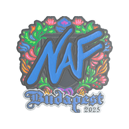 Sticker | NAF (Embroidered) | Budapest 2025