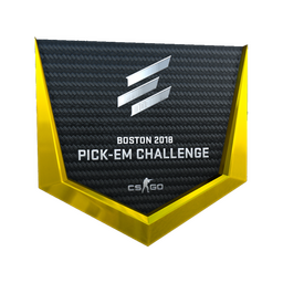 Gold Boston 2018 Pick'Em Trophy