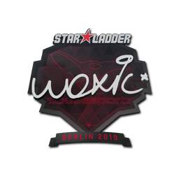 Naklejka | woxic | Berlin 2019