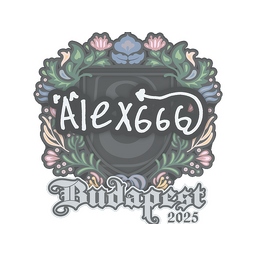 Sticker | alex666 | Budapest 2025