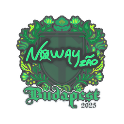 Sticker | noway | Budapest 2025