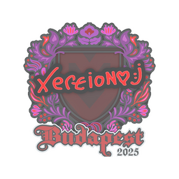 Sticker | xertioN | Budapest 2025