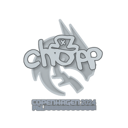 Sticker | chopper | Copenhagen 2024