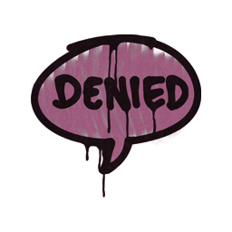 Graffiti | Denied (Princess Pink)