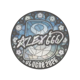 Sticker | alex666 | Cologne 2026