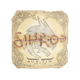Sticker | sh1ro | Austin 2025