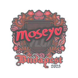 Sticker | Moseyuh | Budapest 2025