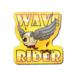 Sticker | Fools Gold Wave Rider