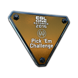 Bronze Katowice 2015 Pick'Em Trophy