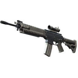 SG 553 | Damascus Steel (Factory New)