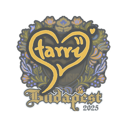 Sticker | Starry | Budapest 2025