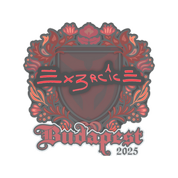Sticker | Ex3rcice | Budapest 2025