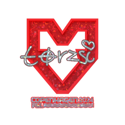 Sticker | torzsi (Glitter) | Copenhagen 2024