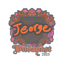 Sticker | jeorge | Budapest 2025