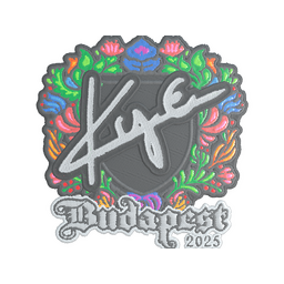 Sticker | kye (Embroidered) | Budapest 2025