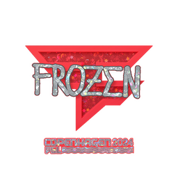 Sticker | frozen (Glitter) | Copenhagen 2024