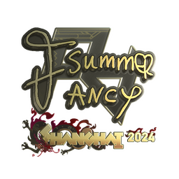Sticker | Summer (Gold) | Shanghai 2024