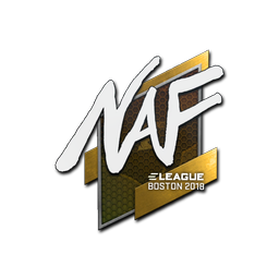 Naklejka | NAF | Boston 2018