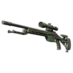 Souvenir SSG 08 | Jungle Dashed (Field-Tested)