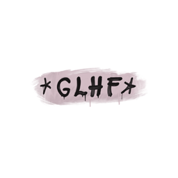 Sealed Graffiti | GLHF (War Pig Pink)