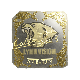 Sticker | C4LLM3SU3 (Gold) | Austin 2025
